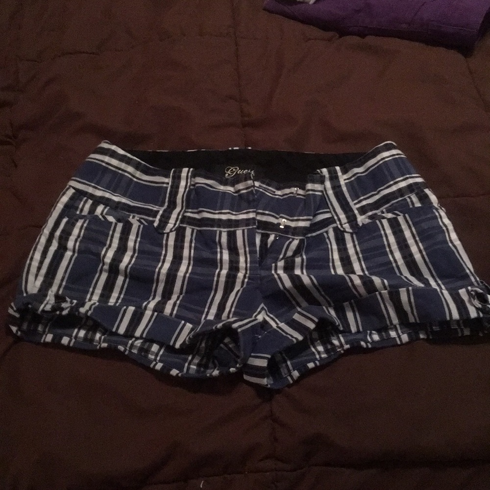 Plaid shorts
